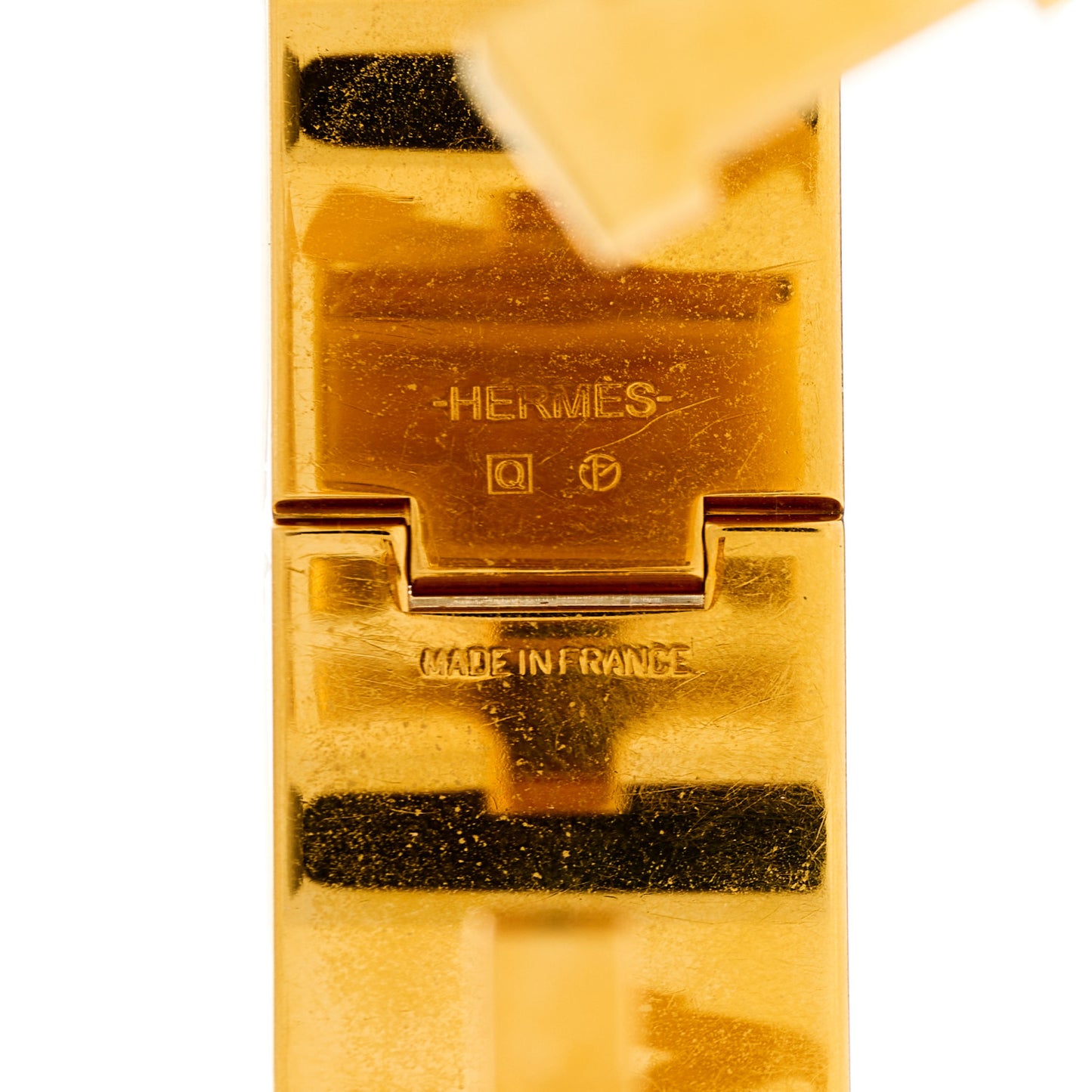 Enamel Wide Clic Clac H Bracelet PN Orange