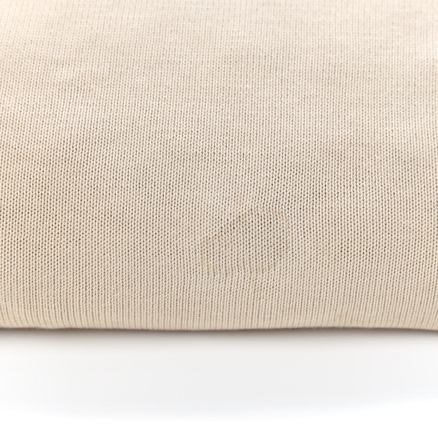 Cotton CC Drawstring Sport Line Backpack Cream
