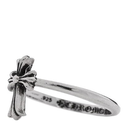 Chrome Hearts Sterling Silver Bubblegum Cross Ring 53 6.25 4 of 7