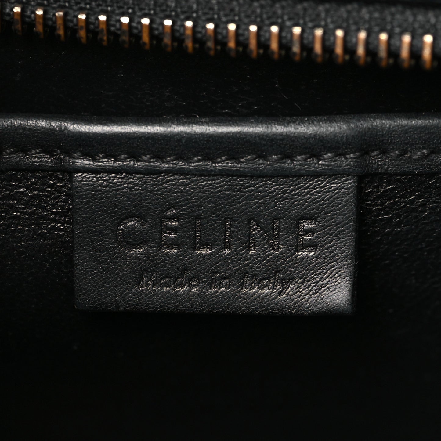 Smooth Calfskin Nano Luggage Black