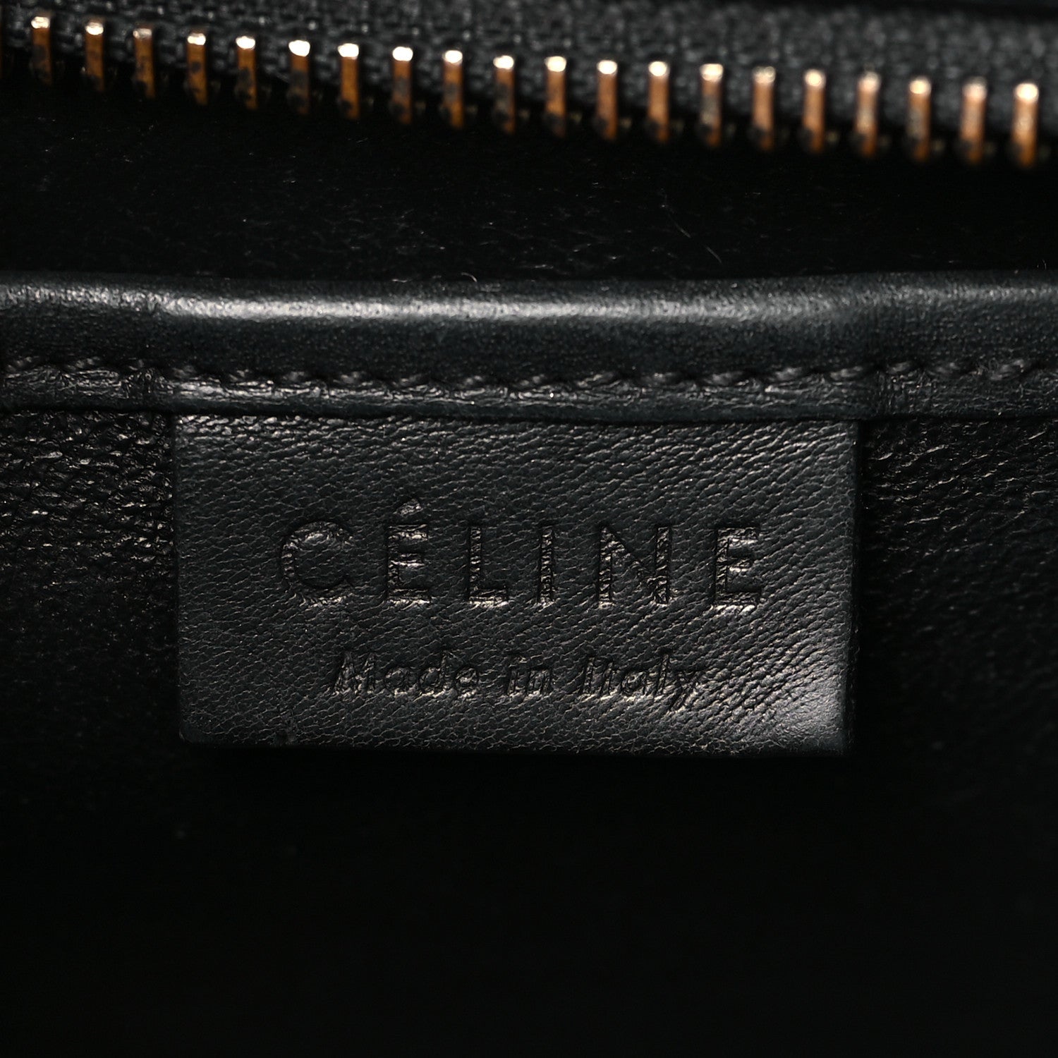 Celine Smooth Calfskin Nano Luggage Black 5 of 13