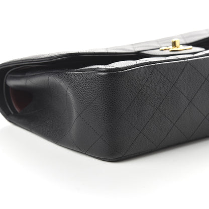 Chanel Caviar Quilted Jumbo Double Flap Black 6 of 11