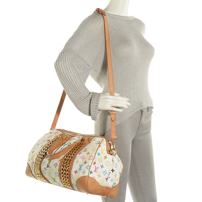Louis Vuitton Monogram Multicolor Courtney GM White 2 of 7