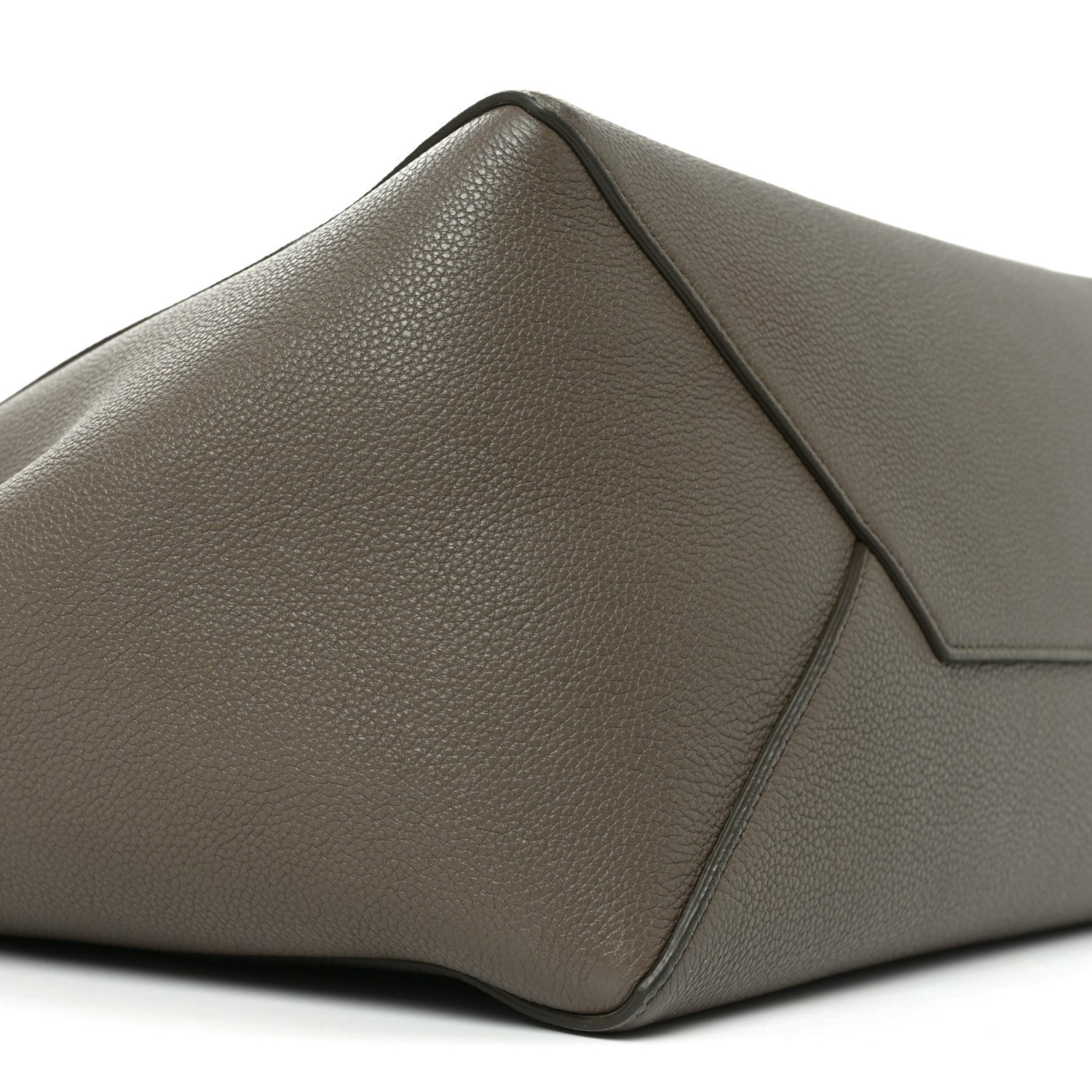 Celine Soft Grained Calfskin Small Belt Cabas Phantom Taupe 9 of 10