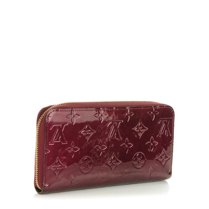 Louis Vuitton Vernis Zippy Wallet Rouge Fauviste 3 of 7