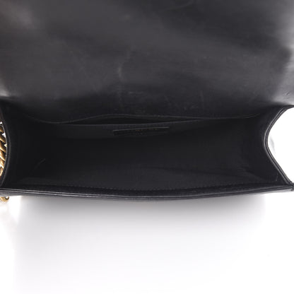 Chanel Calfskin Quilted Medium Boy Flap Black 4 of 20