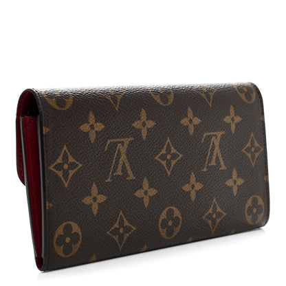 Louis Vuitton Monogram Emilie Wallet Fuchsia 3 of 7