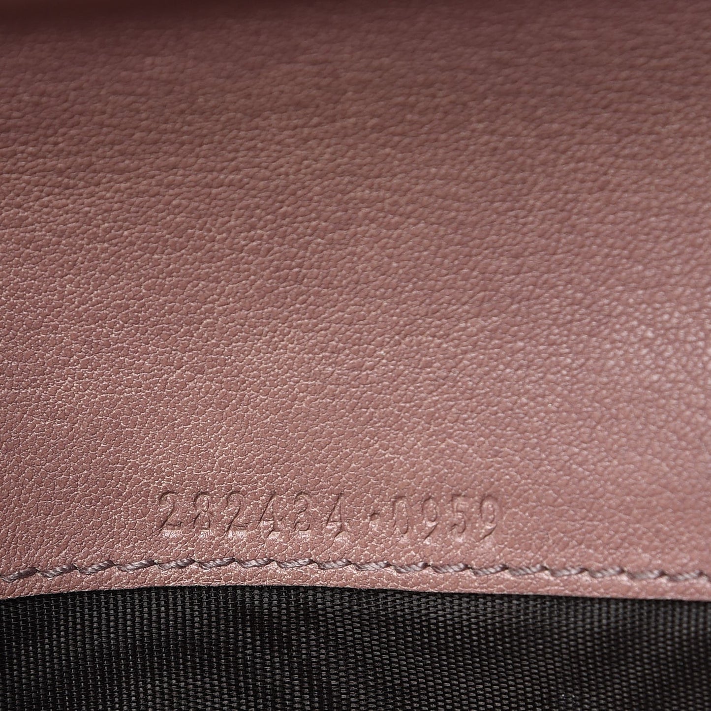 Guccissima Sukey Continental Wallet Pink