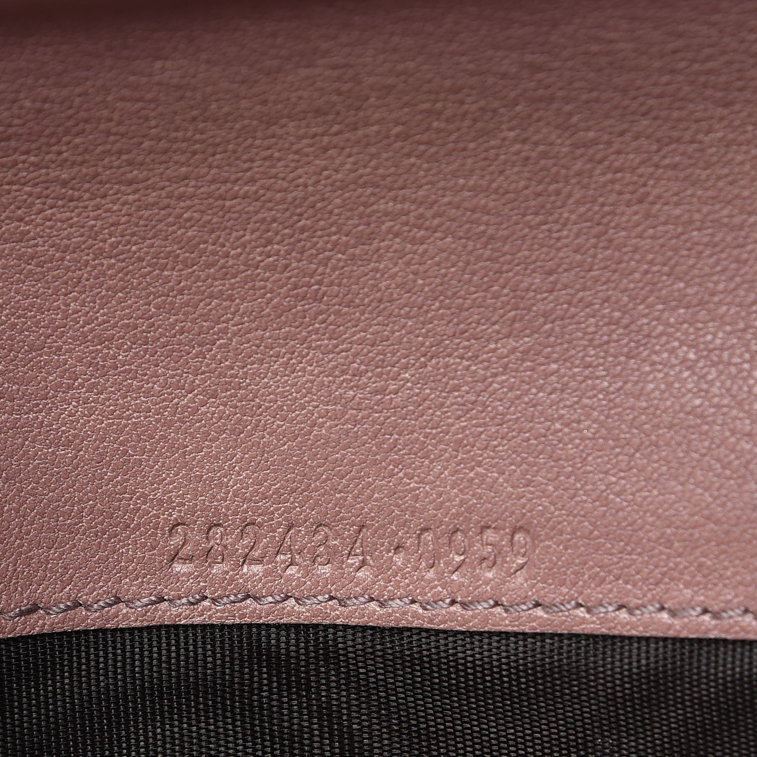 Gucci Guccissima Sukey Continental Wallet Pink 7 of 8