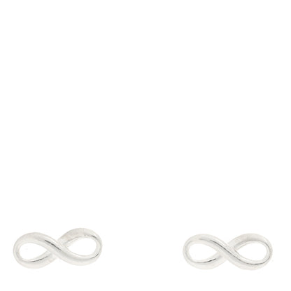 Tiffany Sterling Silver Infinity Earrings 1 of 4