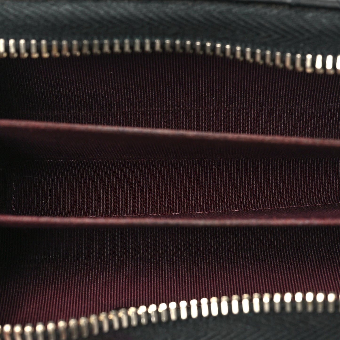 Lambskin Quilted Zip Coin Purse Black
