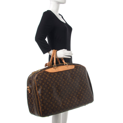 Louis Vuitton Monogram Alize 2 Compartment Luggage Travel Bag 2 of 24