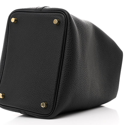 Hermes Taurillon Clemence Picotin Lock 18 PM Black 10 of 13
