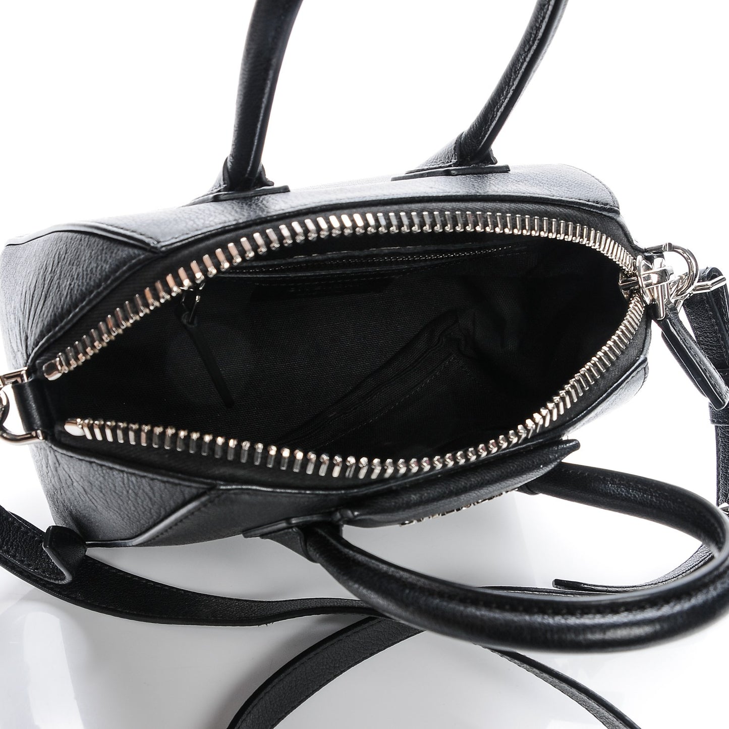 Sugar Goatskin Mini Antigona Black