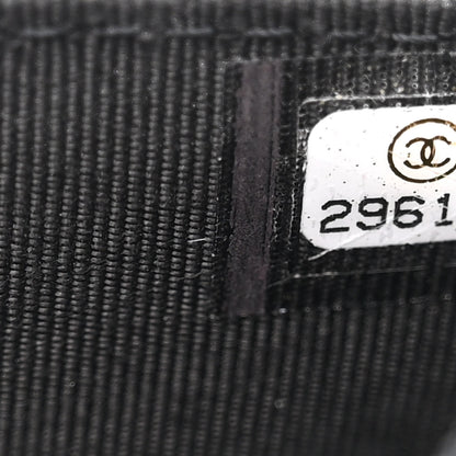 Chanel Patent Calfskin Quilted Reissue Wallet On Chain WOC Black 8 of 15