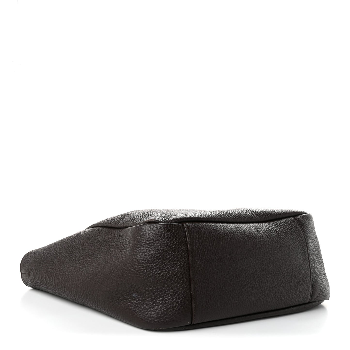Grained Deerskin Bea Tote Sweet Chocolate