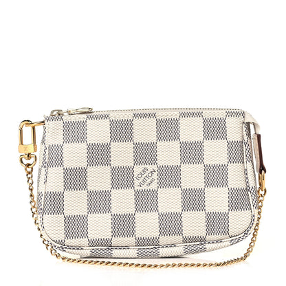 Louis Vuitton Damier Azur Mini Pochette Accessories 1 of 10