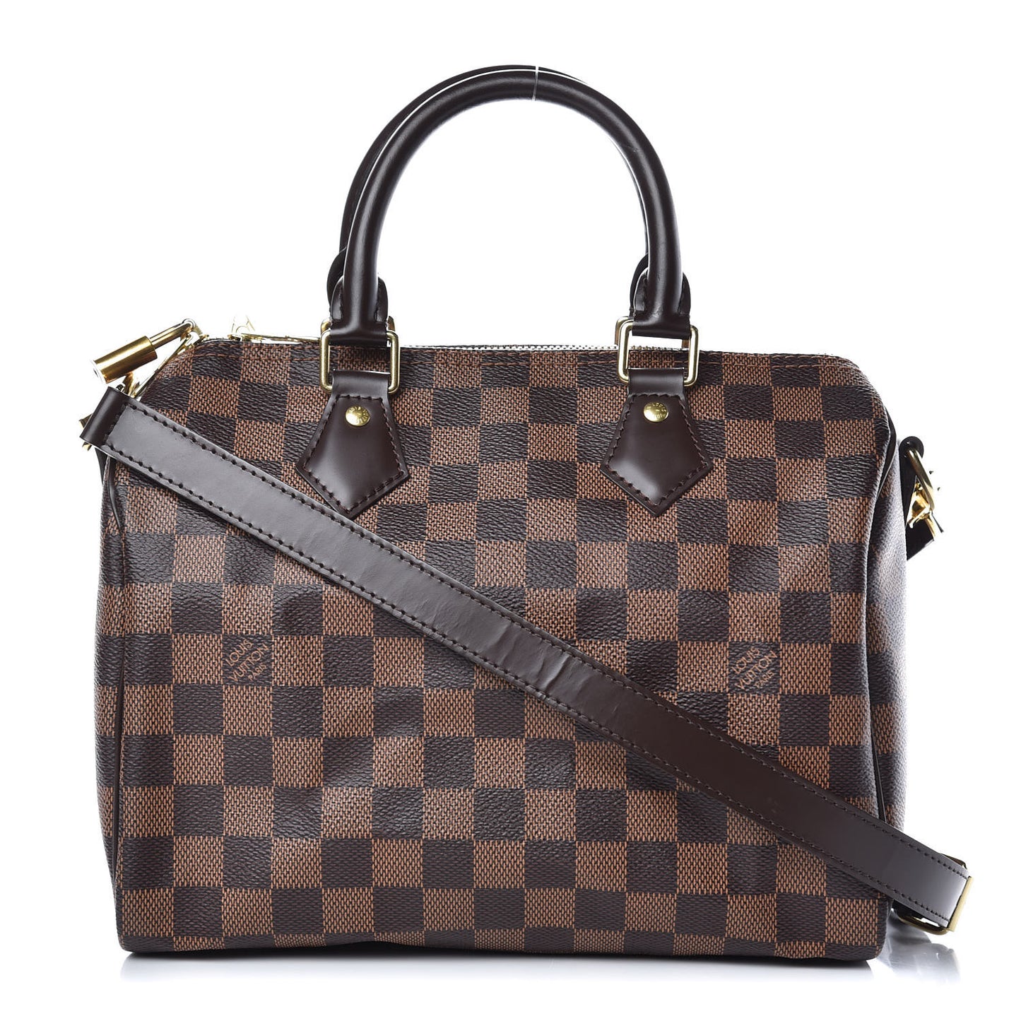 Damier Ebene Speedy Bandouliere 25