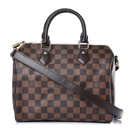 Louis Vuitton Damier Ebene Speedy Bandouliere 25 1 of 14