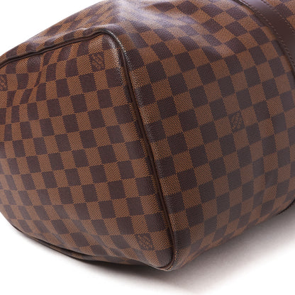 Louis Vuitton Damier Ebene Keepall 50 6 of 9