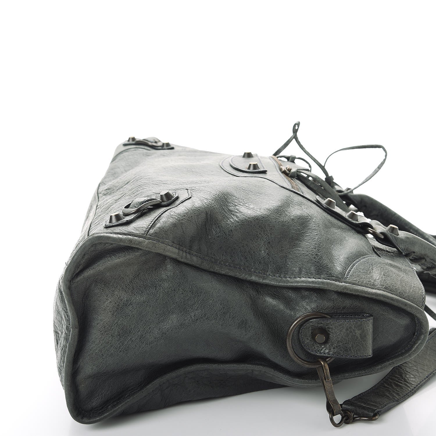 Balenciaga Agneau Classic Hardware City Anthracite 13 of 14