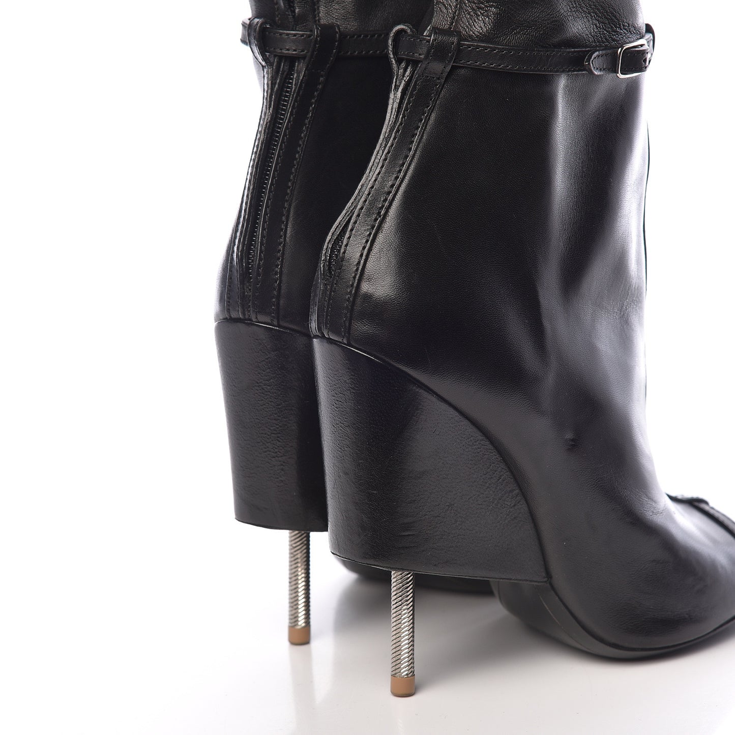 Calfskin Narlia Over The Knee Boots 38 Black