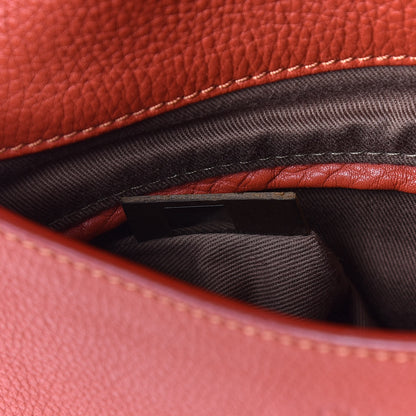 Chloe Calfskin Medium Marcie Round Zip Crossbody Bag Maple Leaf 9 of 9