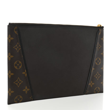 Louis Vuitton Monogram Veau Cachemire W Pochette Chocolate 3 of 7