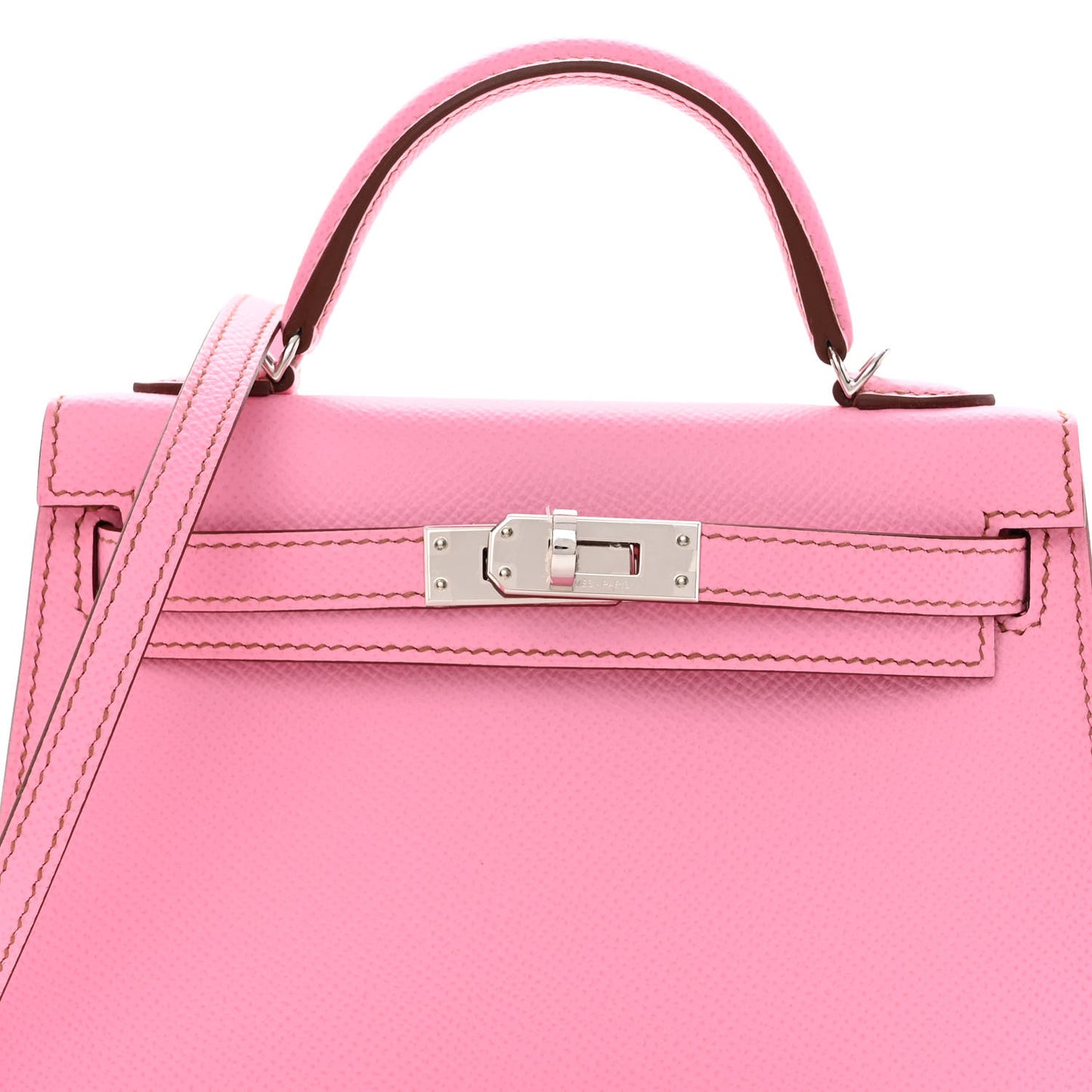 Epsom Mini Kelly Sellier 20 5P Pink