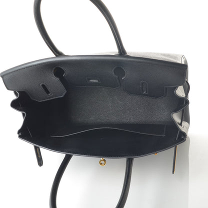 Hermes Epsom Birkin 30 Black 7 of 33
