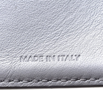 Celine Grained Calfskin Small Tri-Fold Wallet Grey 7 of 7