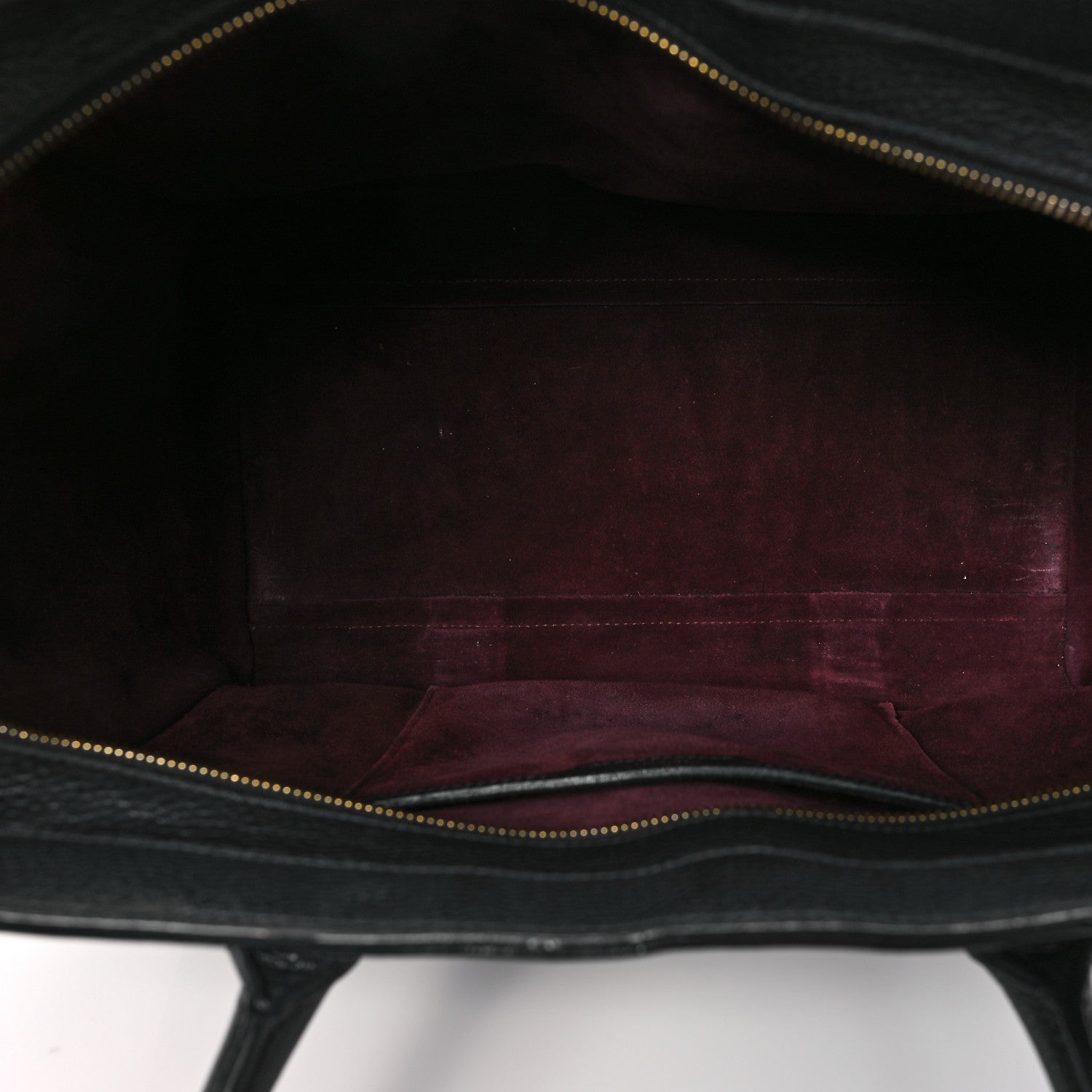 Mulberry Classic Grain Bayswater Zip Tote Black 5 of 11