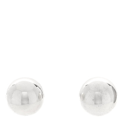 Tiffany Sterling Silver 10mm HardWear Ball Earrings 1 of 4