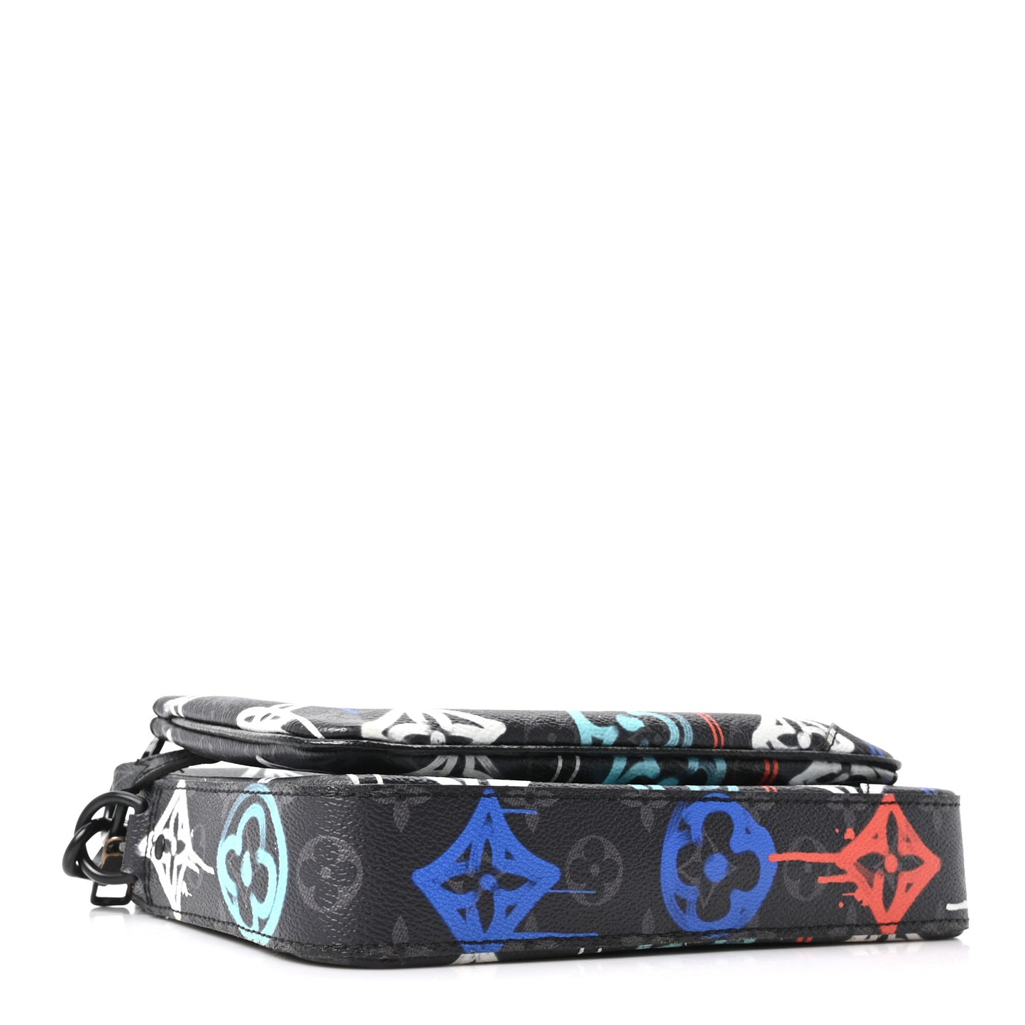 Monogram Eclipse LV Graffiti Trio Messenger Multicolor