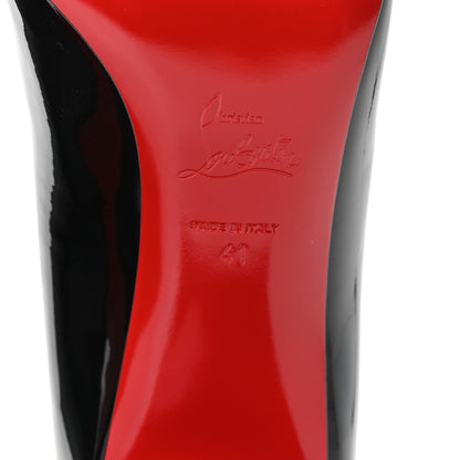 Christian Louboutin Patent Calfskin Miss Sab 55 Pumps 41 Black 7 of 9