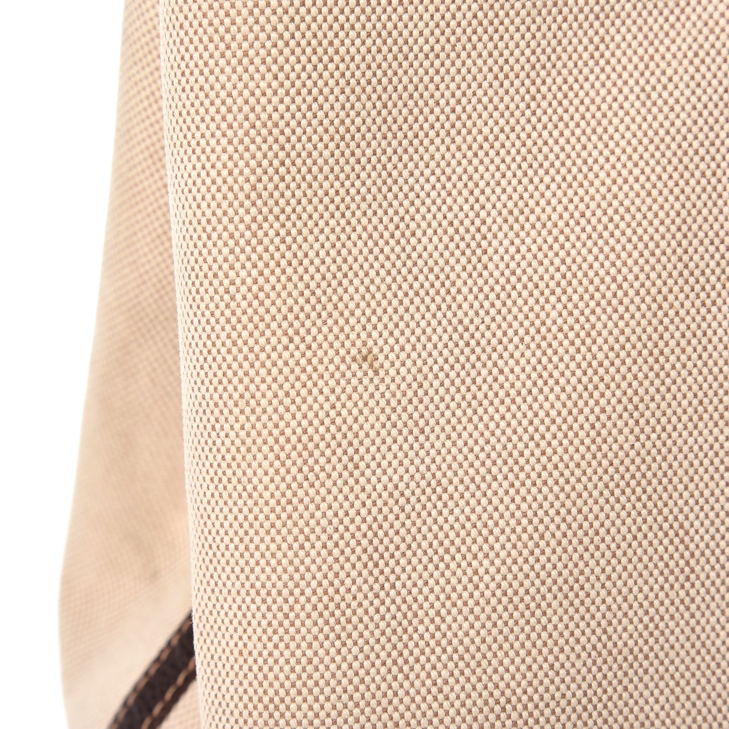 Buffle Skipper Toile Garden Party 36 MM Tote Marron Fonce