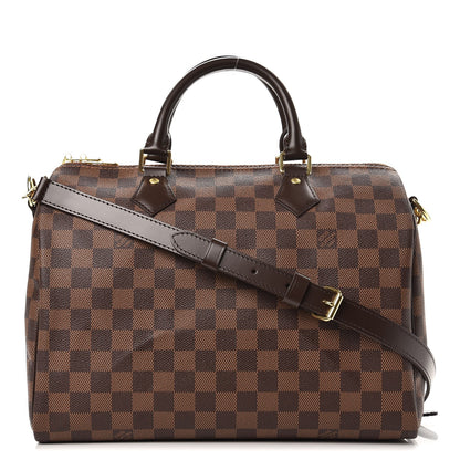 Louis Vuitton Damier Ebene Speedy Bandouliere 30 1 of 8