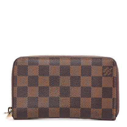 Louis Vuitton Damier Ebene Zippy Compact Wallet 1 of 9