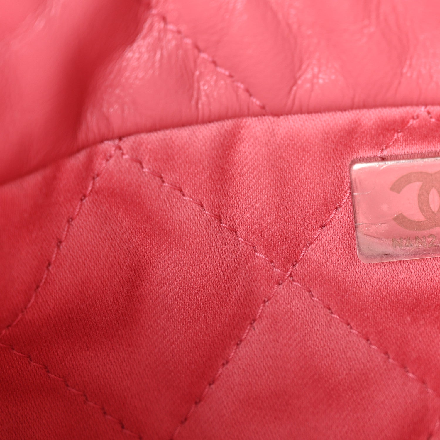 Chanel Shiny Calfskin Quilted Mini Chanel 22 Pink 7 of 10
