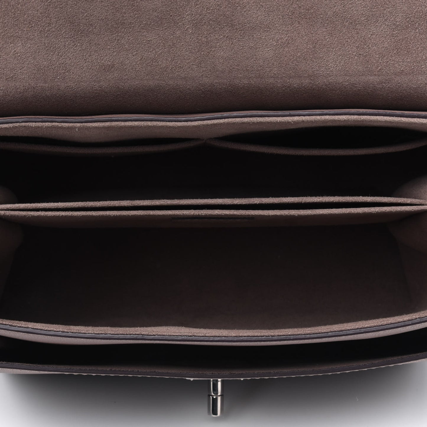 Soft Calfskin My Lockme Top Handle Taupe Glace