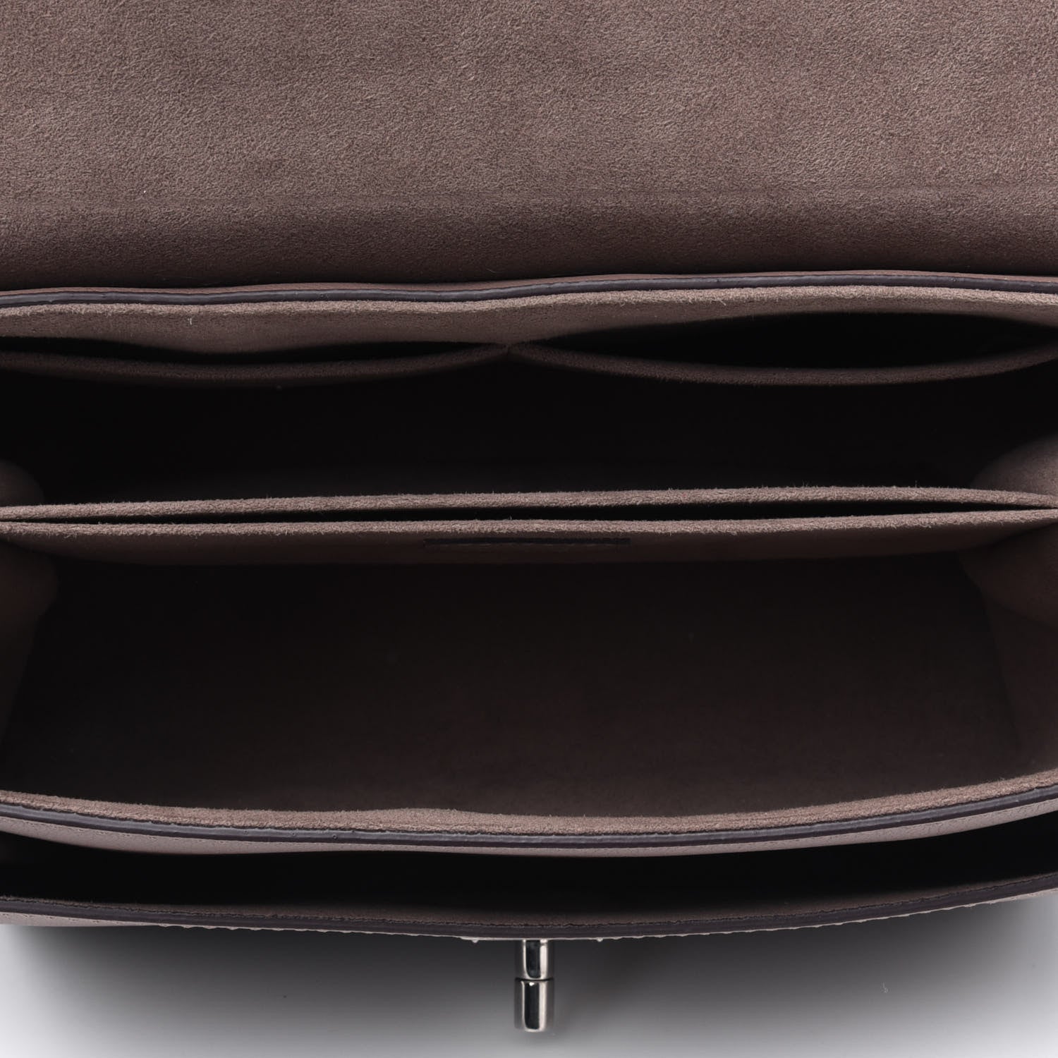 Louis Vuitton Soft Calfskin My Lockme Top Handle Taupe Glace 3 of 4