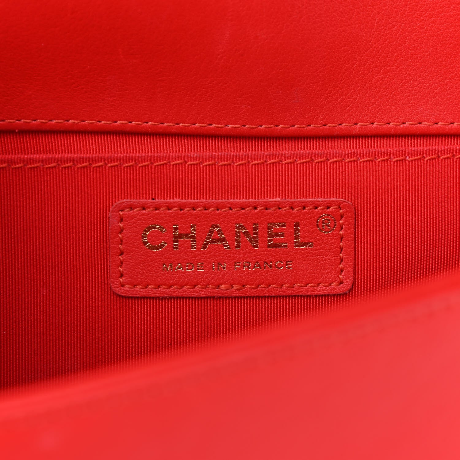 Chanel Calfskin Quilted Medium Boy Flap Red 6 of 12
