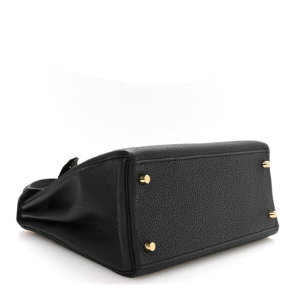 Hermes Togo Kelly Retourne 28 Black 4 of 11