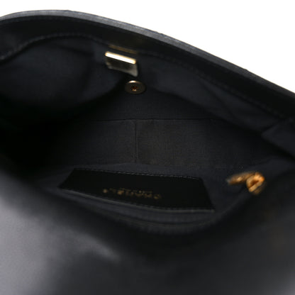 Chanel Caviar Quilted Chain Messenger Flap Bag Black 5 of 11