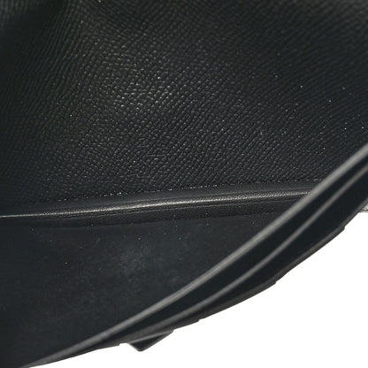 Hermes Epsom Bearn Gusset Wallet Black 5 of 7