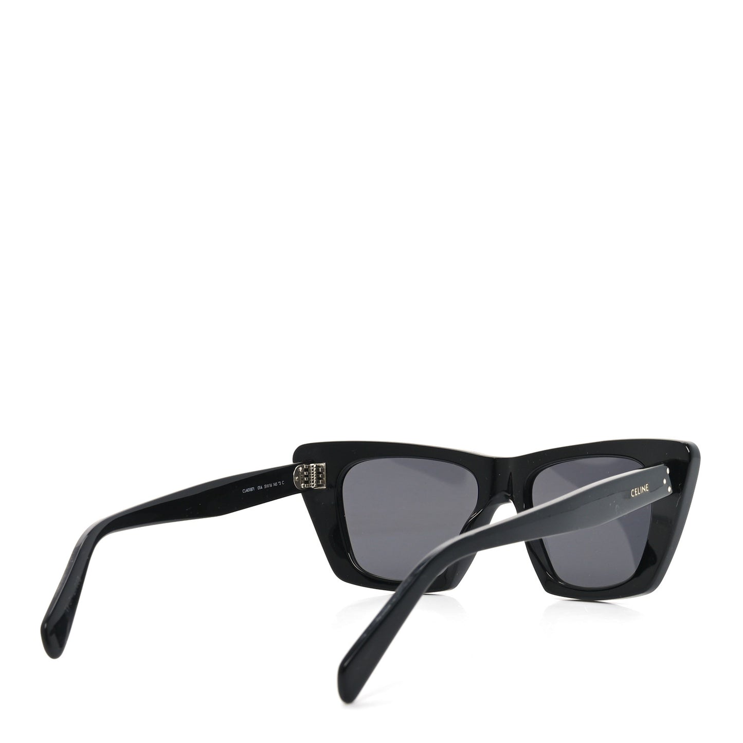 Acetate Cat Eye Sunglasses CL40187I Black