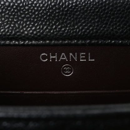 Chanel Caviar Quilted Classic Phone Holder Black 6 of 13