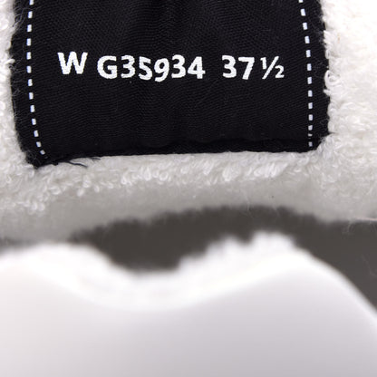 Chanel Calfskin Womens Logo Sneakers 37.5 White Pink 10 of 11