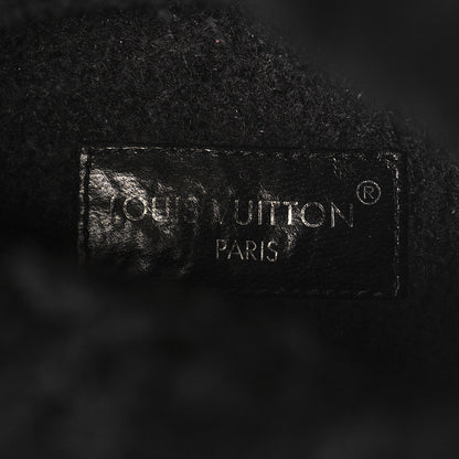 Louis Vuitton Suede Calfskin Shearling Snowdrop Flat Ankle Boot 38.5 Black 7 of 8