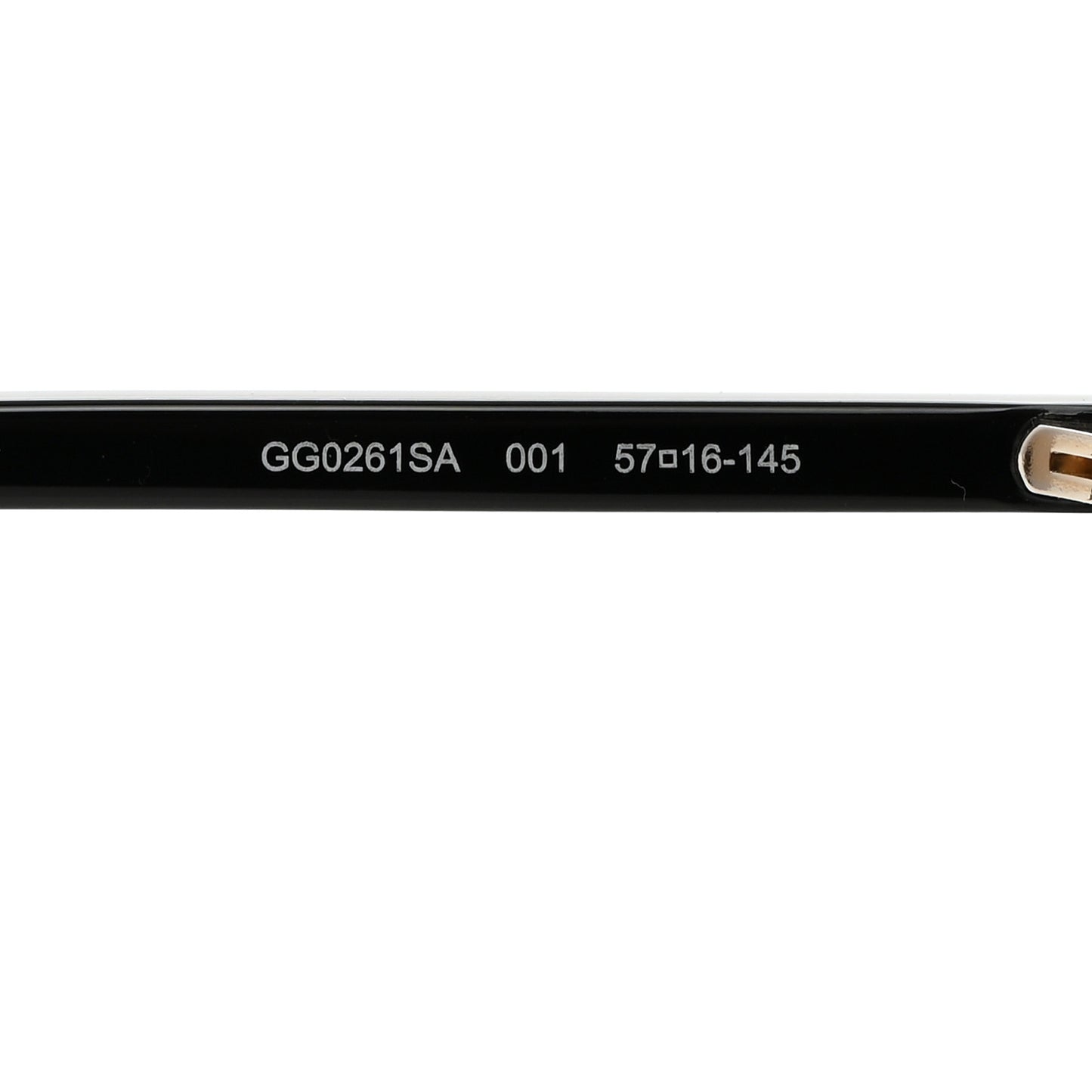 Acetate Frame Sunglasses GG0261/SA Black